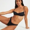 Outlet SUBTITLED Gather Front Top In Black