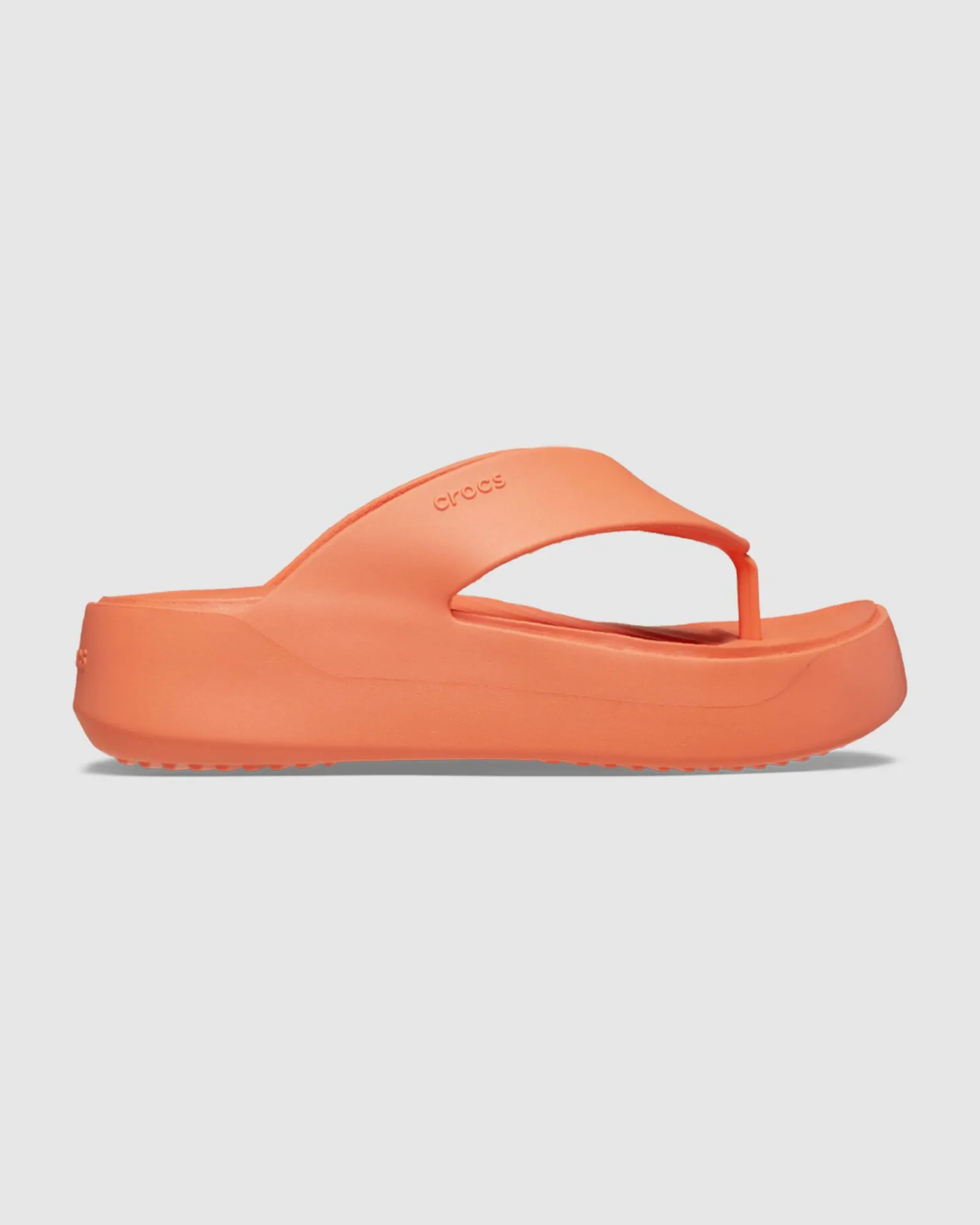 getaway_platform_flip_flo_3.webp Shop CROCS Getaway Platform Flip Flops In Sunkissed