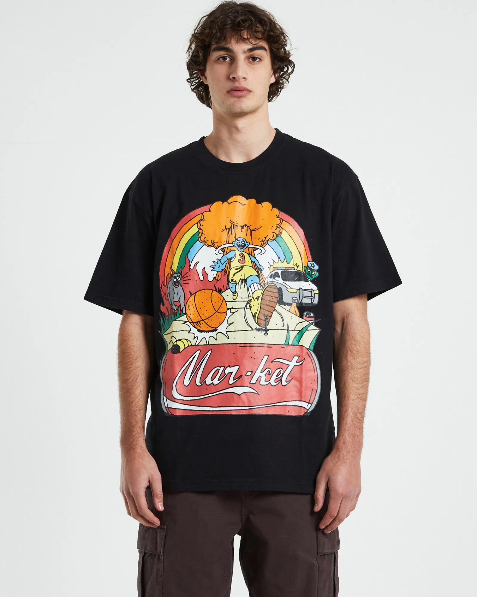 good_day_short_sleeve_tsh_0.webp Best MARKET Good Day Short Sleeve T-Shirt In Vintage Black