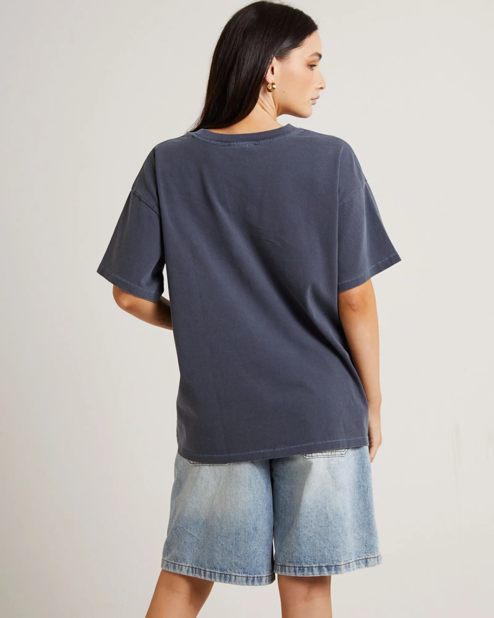 goth_heart_oversized_tee__1.webp Discount NEON HART Goth Heart Oversized Tee In Vintage Charcoal