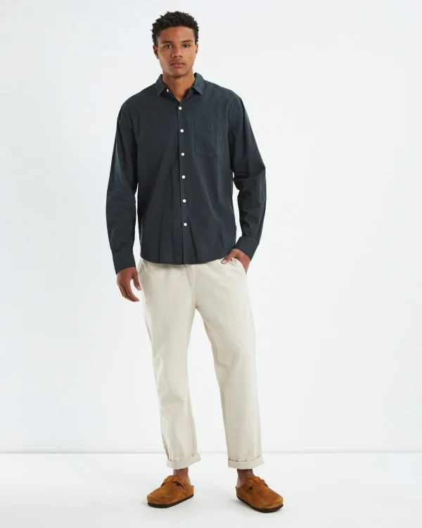 Cheap ARVUST Grover Long Sleeve Shirt Black