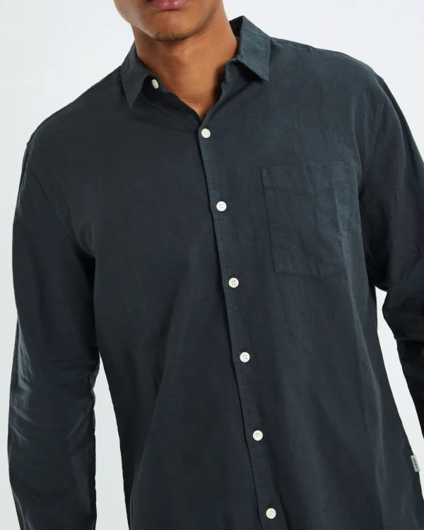 Cheap ARVUST Grover Long Sleeve Shirt Black