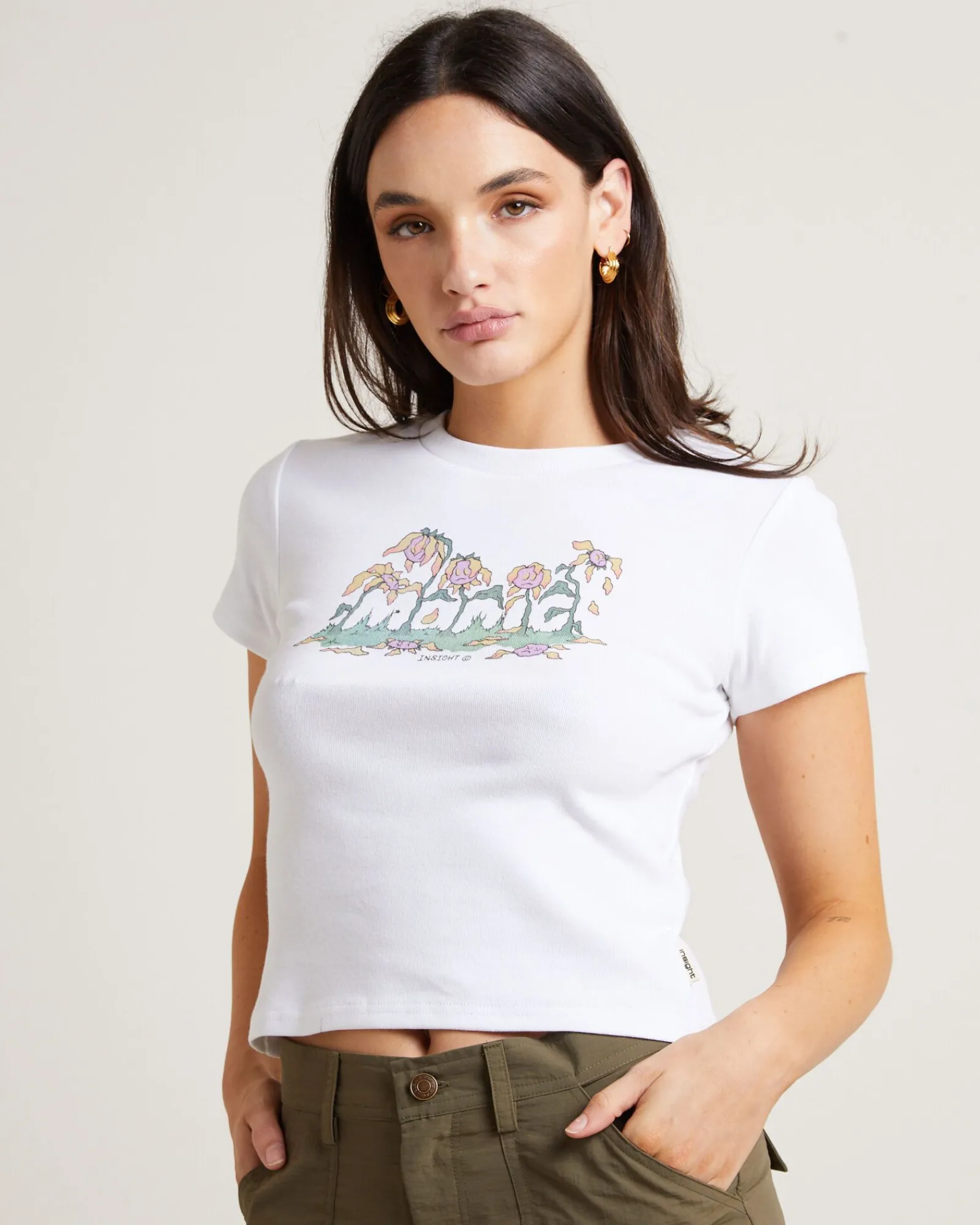 growth_mini_tee_in_white_4.webp Best INSIGHT Growth Mini Tee In White