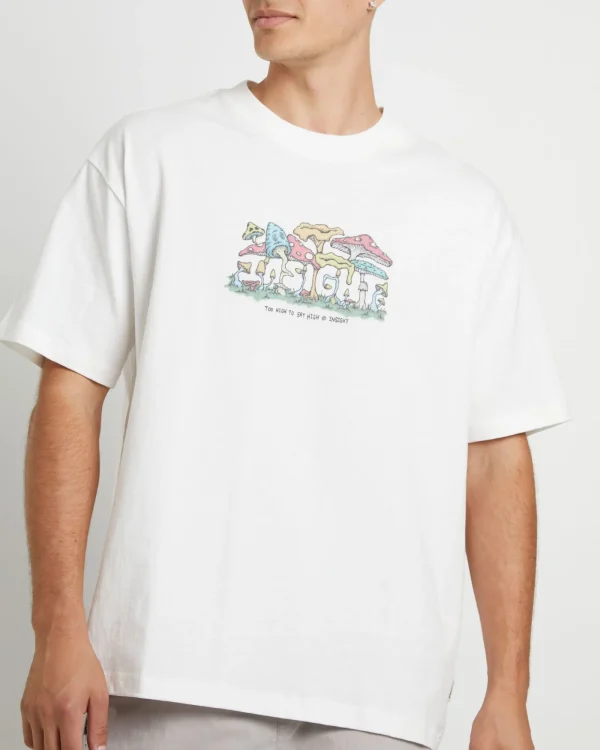 Clearance INSIGHT Growth Oversized T-Shirt In White