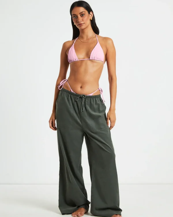 Online SUBTITLED Halter Bikini Top In Baby Pink