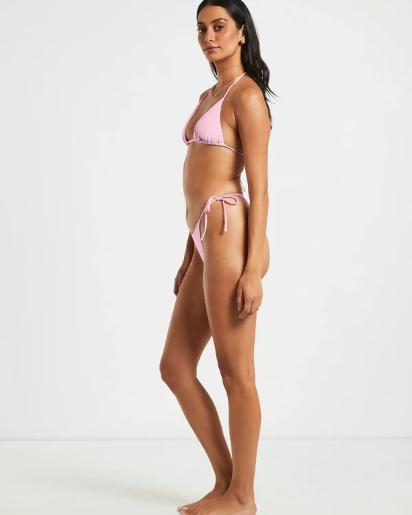 Online SUBTITLED Halter Bikini Top In Baby Pink