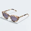 Cheap LUV LOU Harley Sunglasses In Cream Tort
