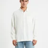 Cheap ARVUST Harrison Linen Long Sleeve Shirt In White