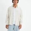 Outlet ARVUST Harrison Linen Long Sleeve Shirt Natural