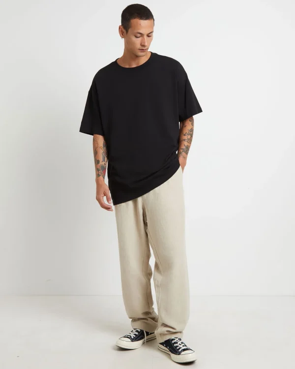 Shop THE CRITICAL SLIDE SOCIETY Harrow Pleat Linen Pants