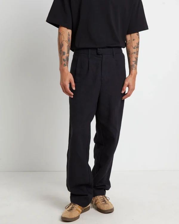 Discount THE CRITICAL SLIDE SOCIETY Harrow Pleat Linen Pants