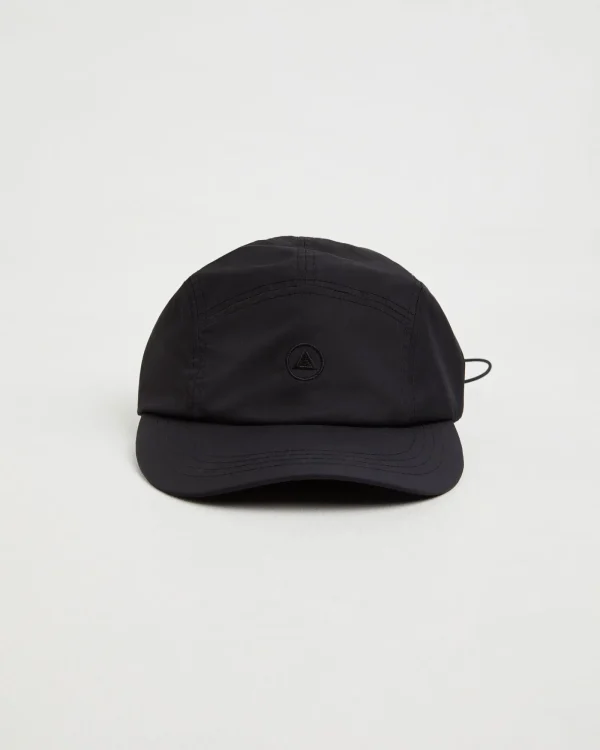 Cheap BLACK NOISE WHITE RAIN Hiking Cap In Black