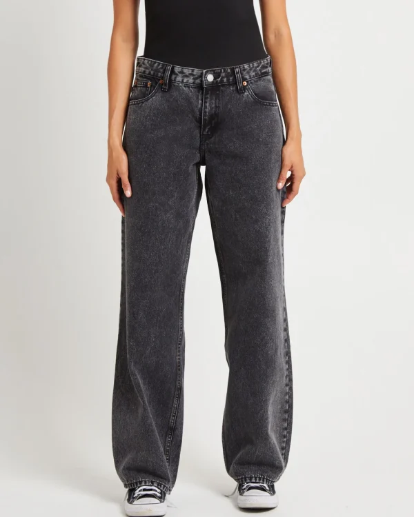 Shop DR DENIM Hill Jeans Marble Black