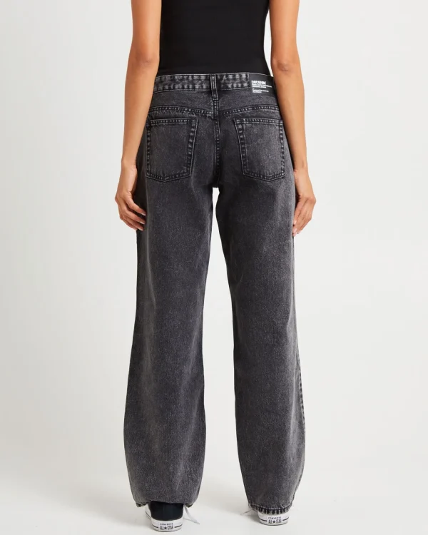 Shop DR DENIM Hill Jeans Marble Black