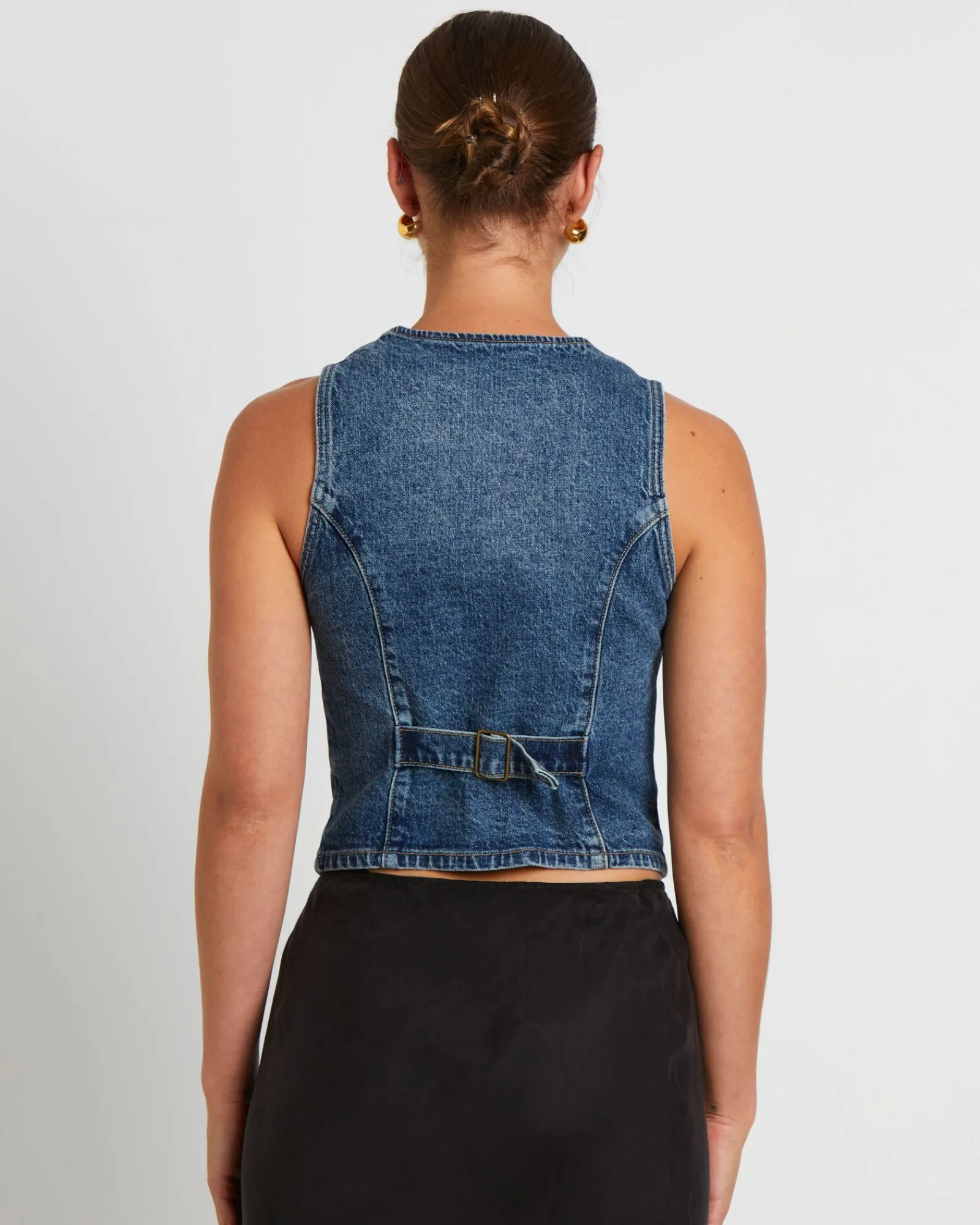 howdy_denim_vest_in_grung_1.webp Discount INSIGHT Howdy Denim Vest In Grunge Blue
