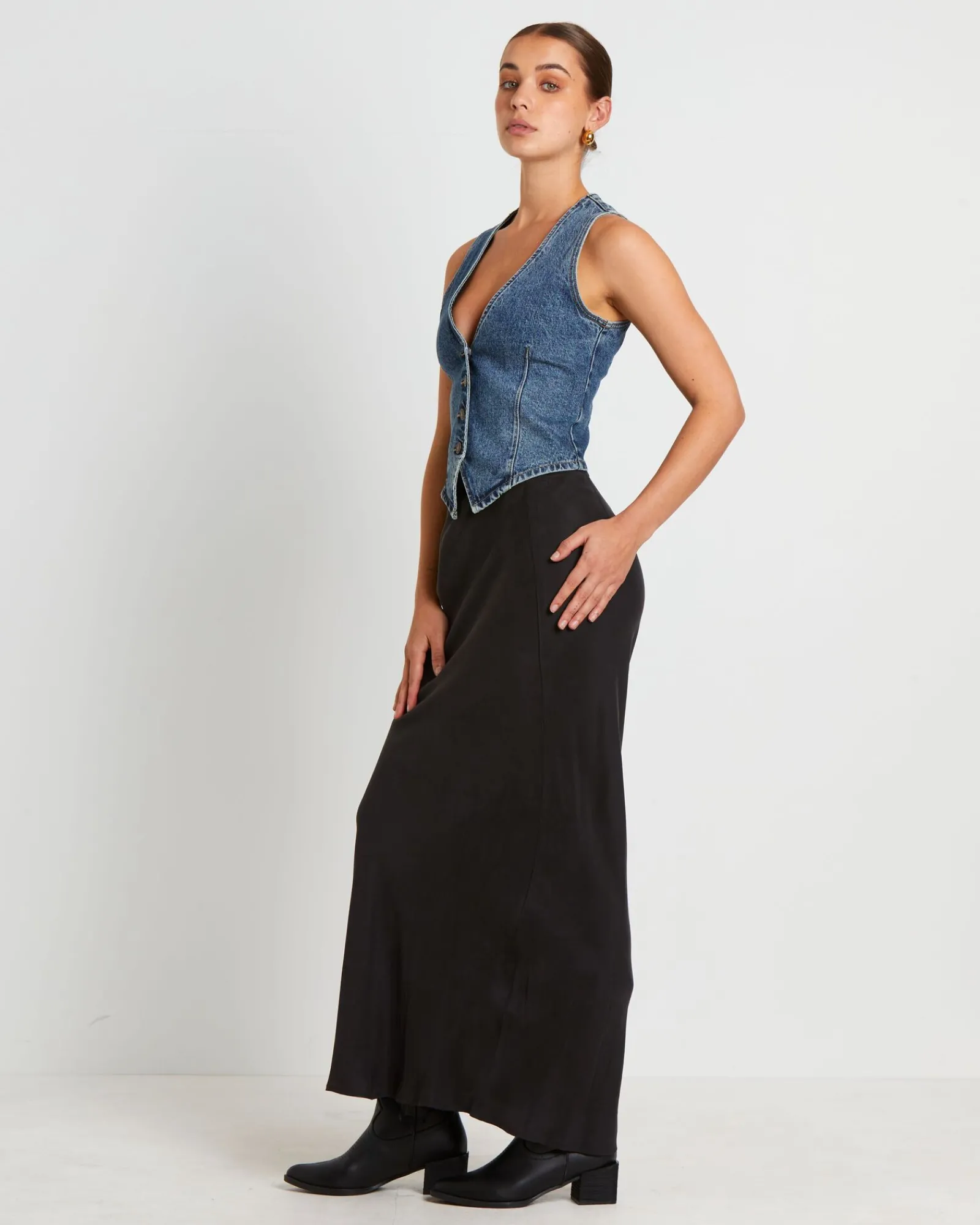 howdy_denim_vest_in_grung_3.webp Discount INSIGHT Howdy Denim Vest In Grunge Blue