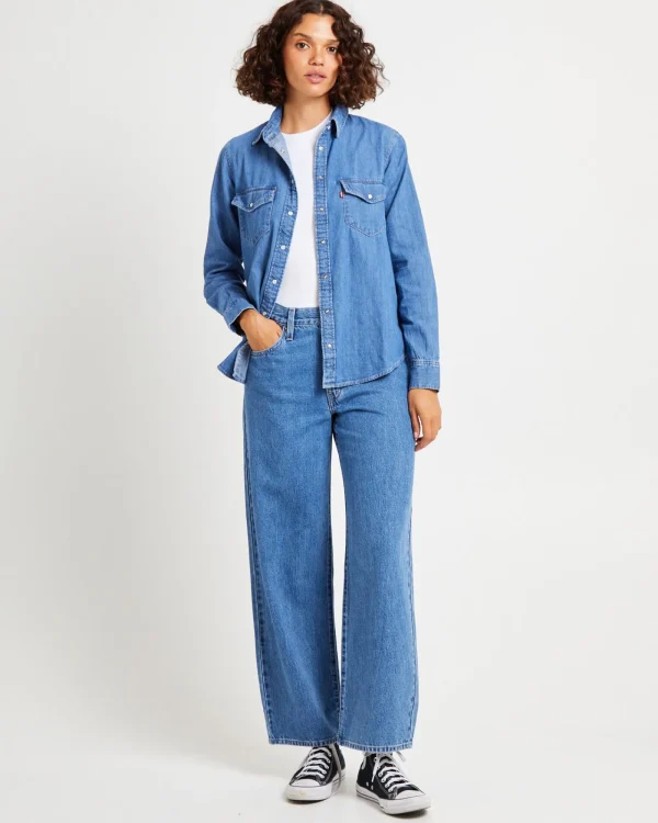 Cheap LEVIS Iconic Western Long Sleeve Shirt