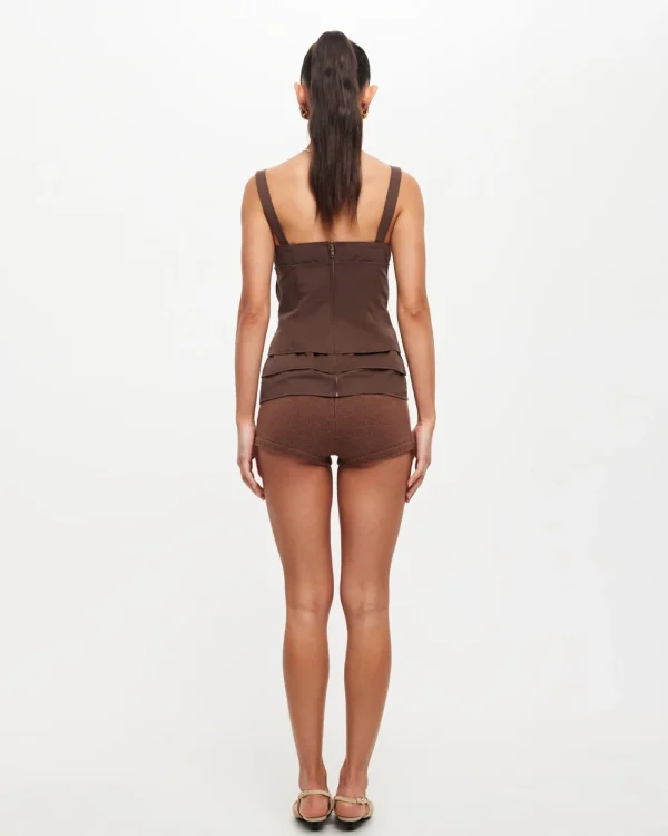 Discount LIONESS In Bloom Top In Chocolate