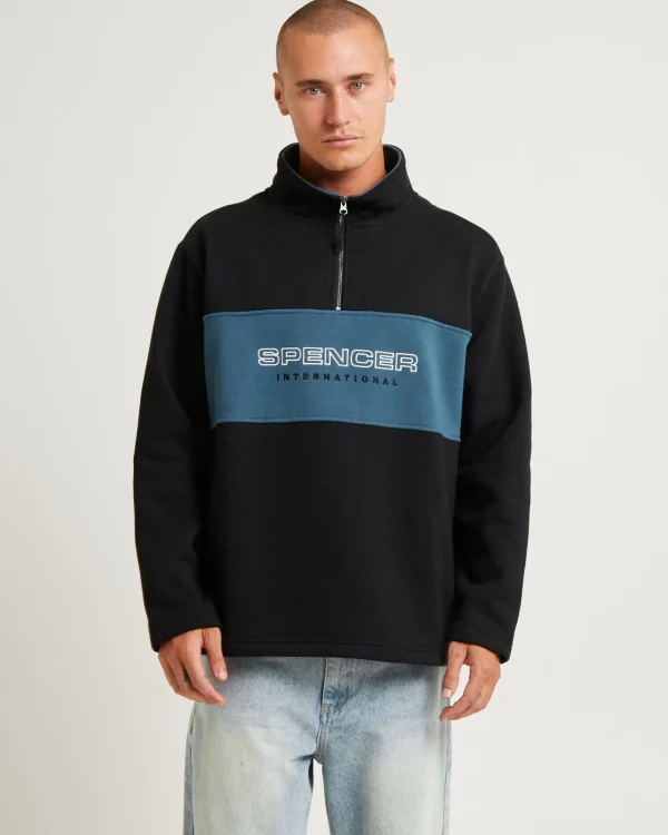 Flash Sale SPENCER PROJECT International 1/4 Zip Jumper