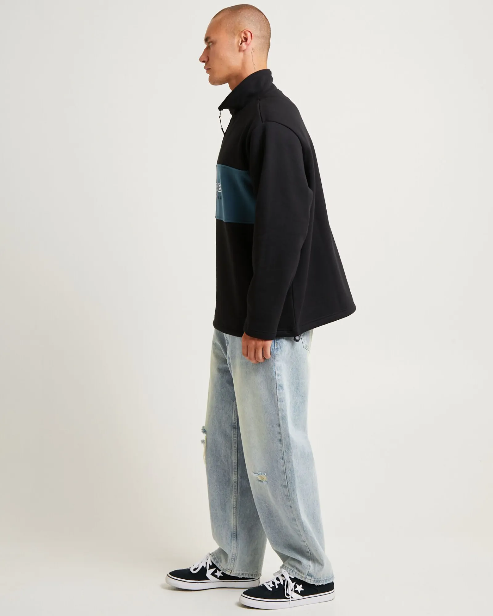 international__zip_jumper_3.webp Flash Sale SPENCER PROJECT International 1/4 Zip Jumper