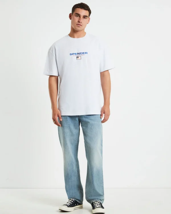 Store SPENCER PROJECT International T-Shirt Frost Marle Grey