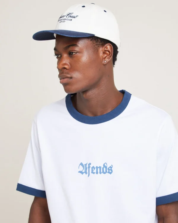 Flash Sale AFENDS Interstellar Recycled Short Sleeve T-Shirt White