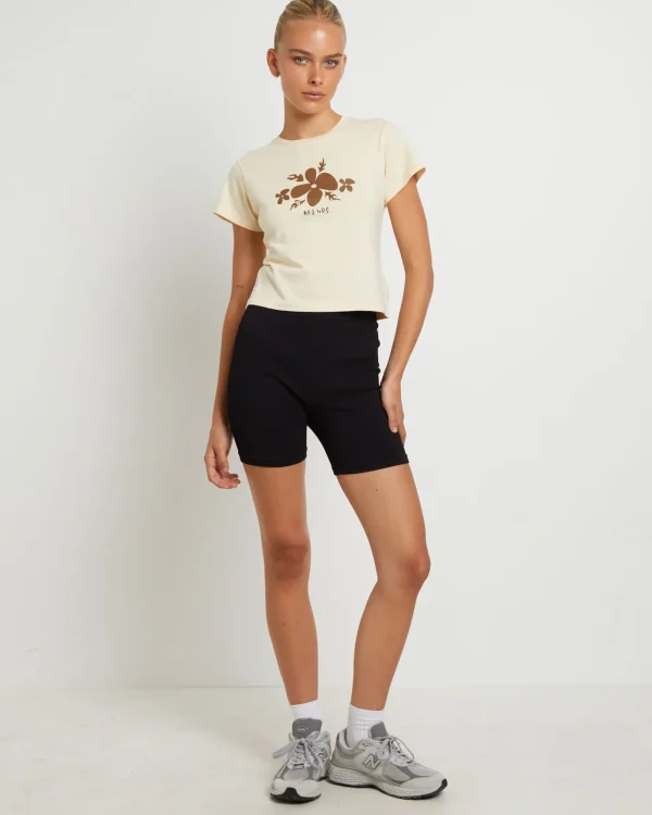 Cheap AFENDS Island Recycled Baby Tee In Sand
