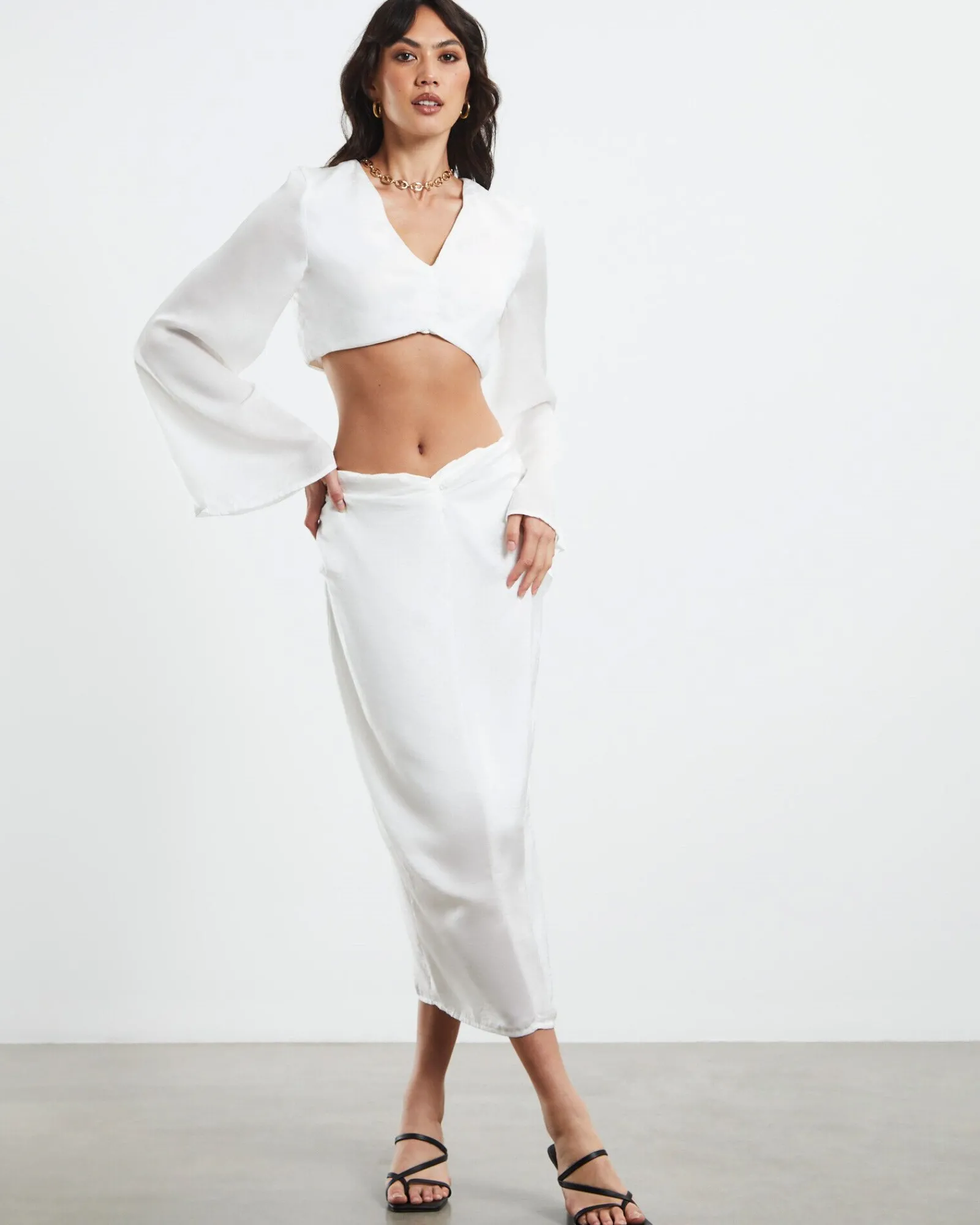 jada_skirt_white_2.webp Cheap SNDYS Jada Skirt White