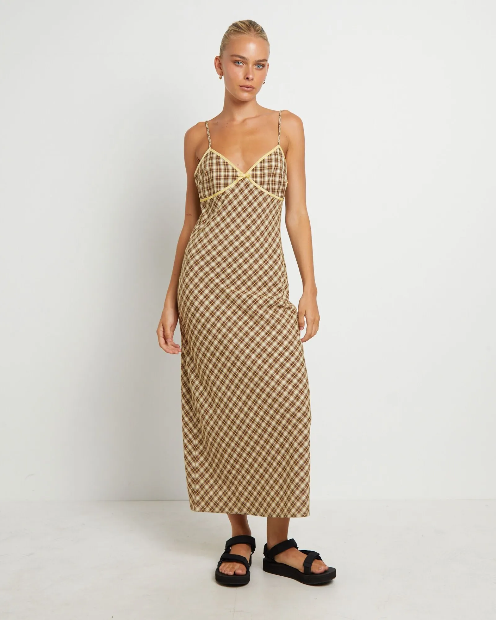 jenny_plaid_bias_midi_dre_0.webp Cheap INSIGHT Jenny Plaid Bias Midi Dress In Assorted