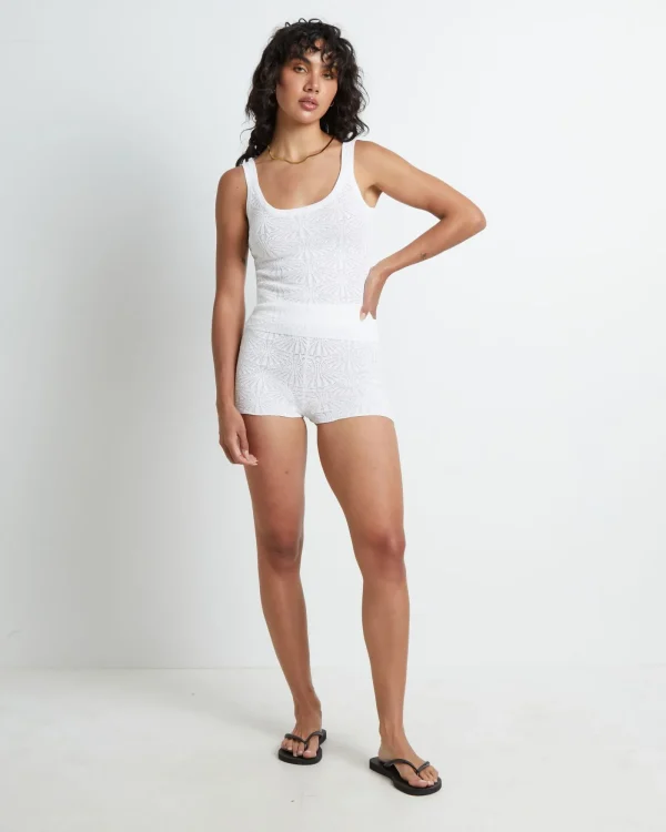 Cheap SNDYS Josefina Top In White