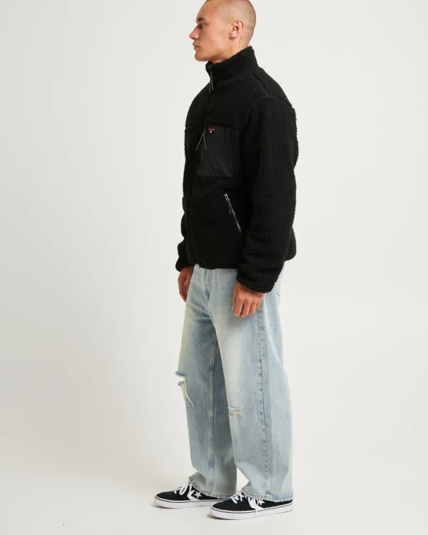 New SPENCER PROJECT K2 Sherpa Jacket Black