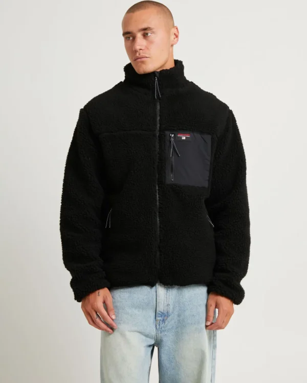 New SPENCER PROJECT K2 Sherpa Jacket Black