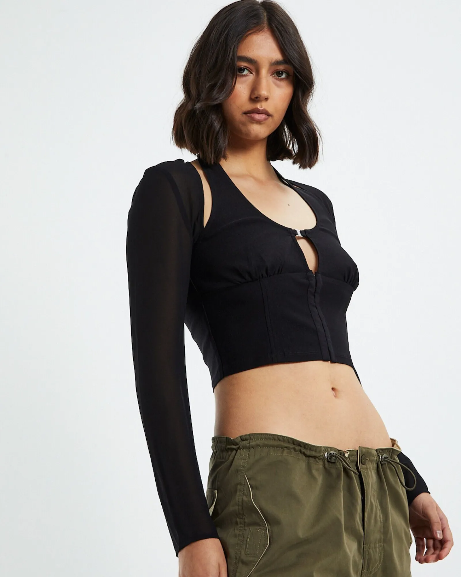kamali_hook_front_long_sl_4.webp Cheap NEON HART Kamali Hook Front Long Sleeve Halter Top Black