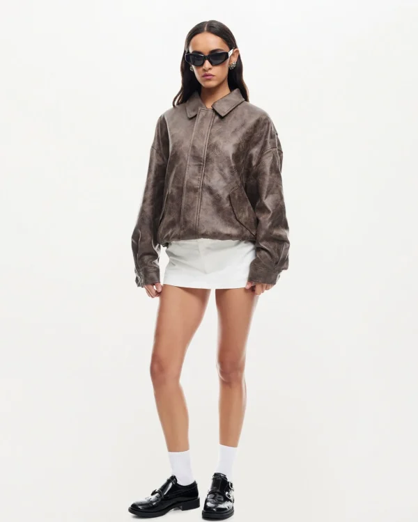 Online LIONESS Kenny Bomber Jacket Chocolate
