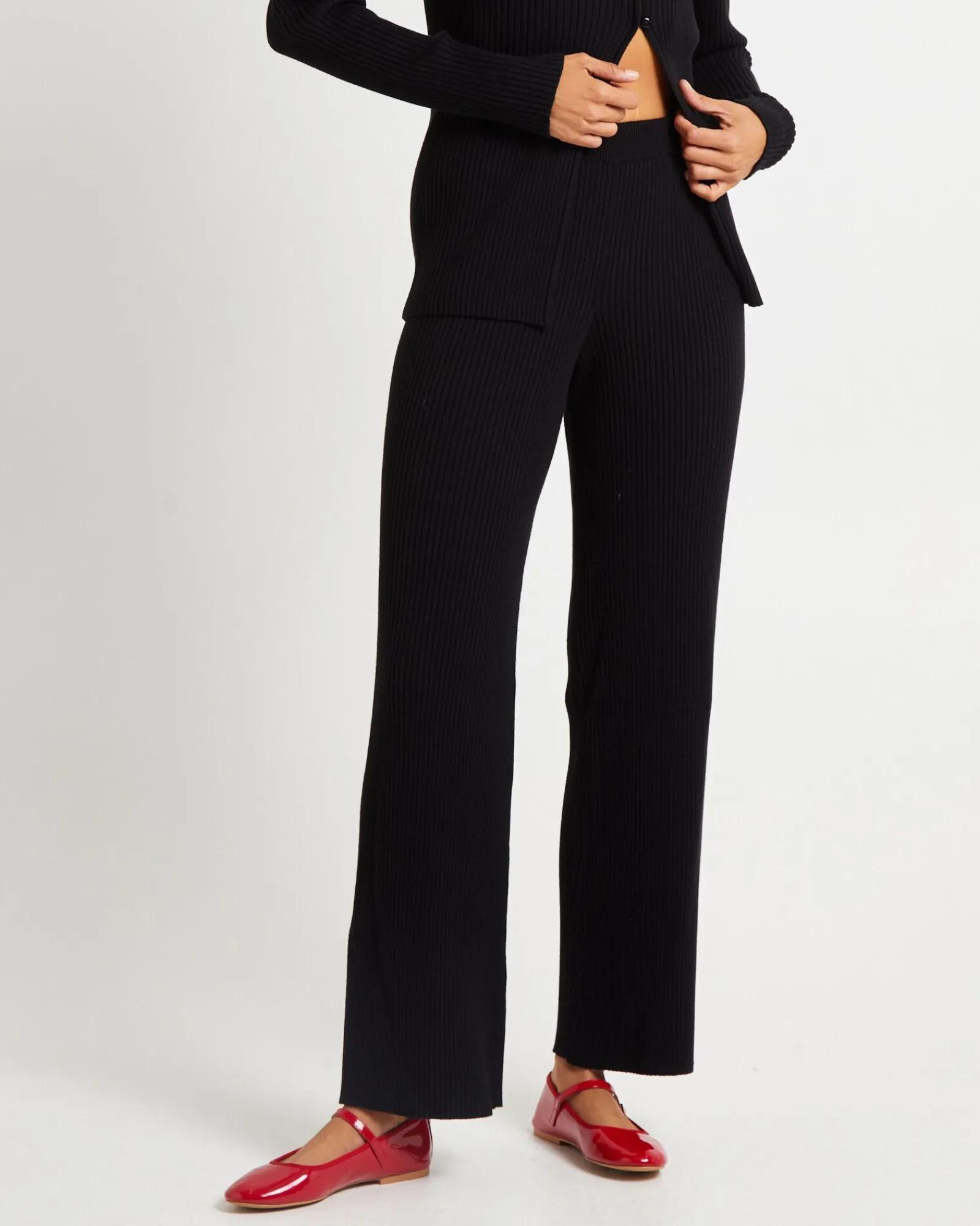 kiah_knit_pants_black_0.webp Store SUBTITLED Kiah Knit Pants Black