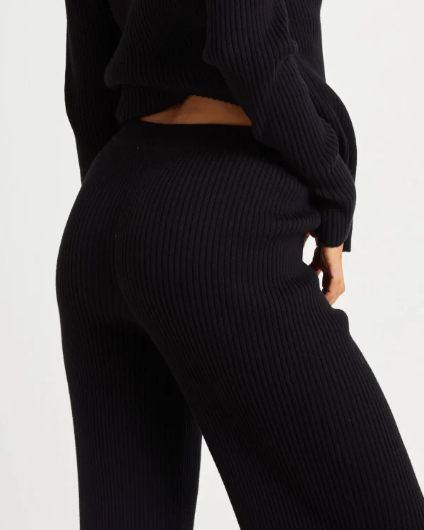 Store SUBTITLED Kiah Knit Pants Black