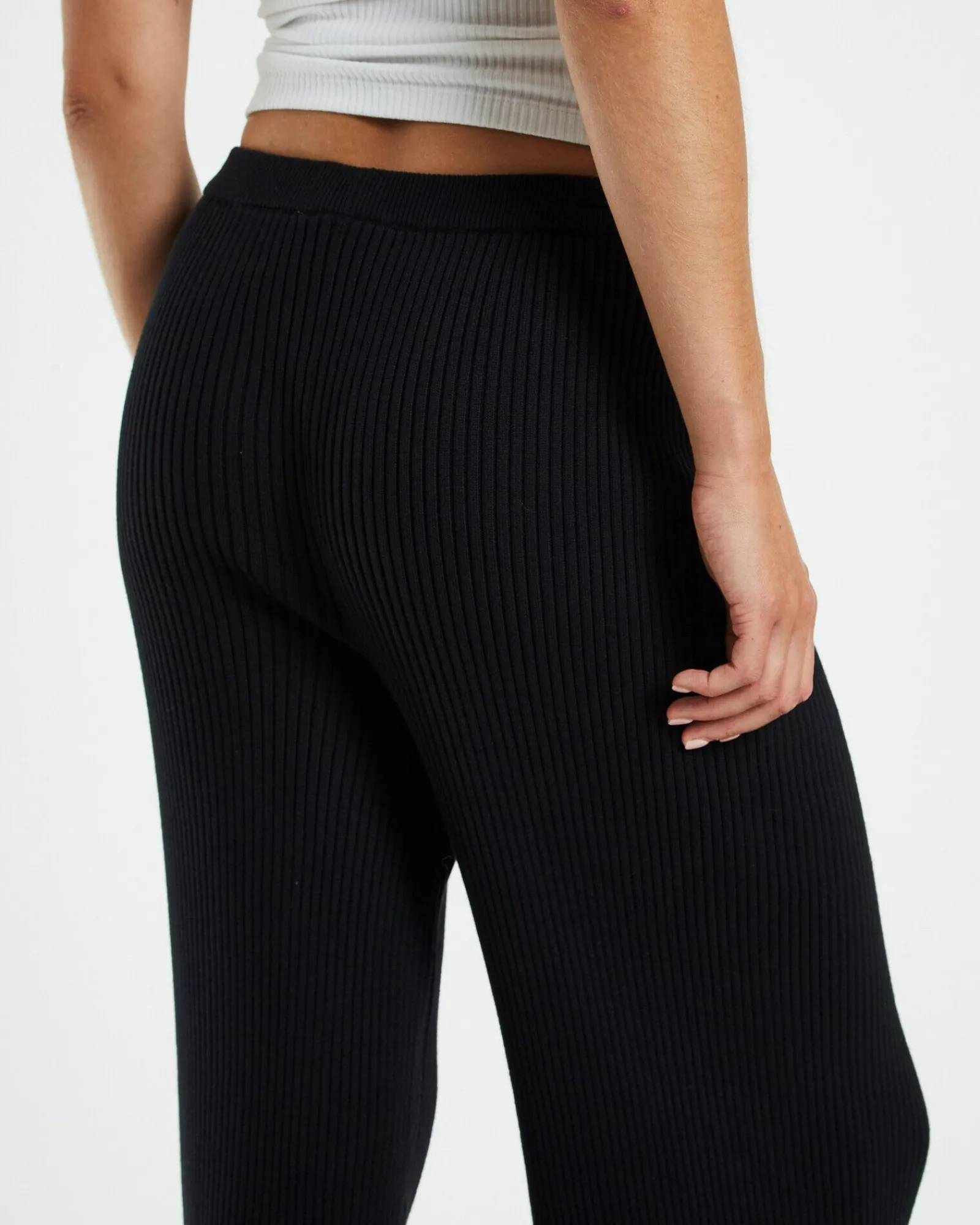 kiah_knit_pants_black_5.webp Store SUBTITLED Kiah Knit Pants Black