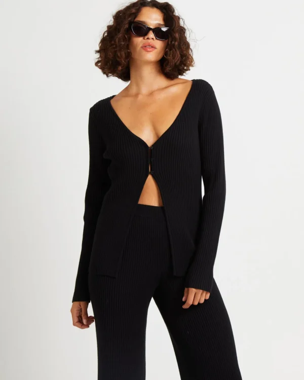 Sale SUBTITLED Kiah Long Sleeve Knit Top