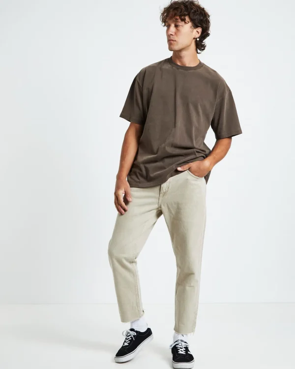 Online BLACK NOISE WHITE RAIN Killie T-Shirt Umber Brown