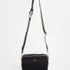 Best PETA AND JAIN Laroi Cross Body Bag In Black Nylon Gold