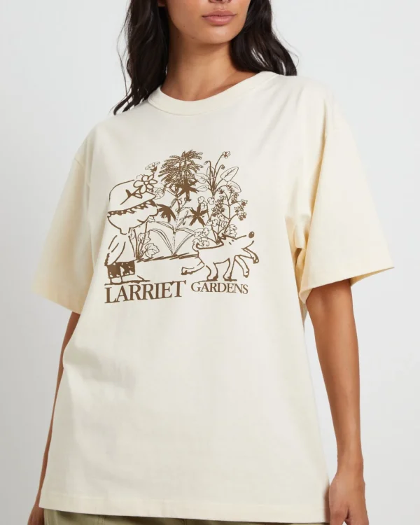 Best LARRIET Gardens Short Sleeve T-Shirt In Natural