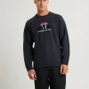 Cheap AFENDS Let It Grow Recycled Reglan Knit Charcoal