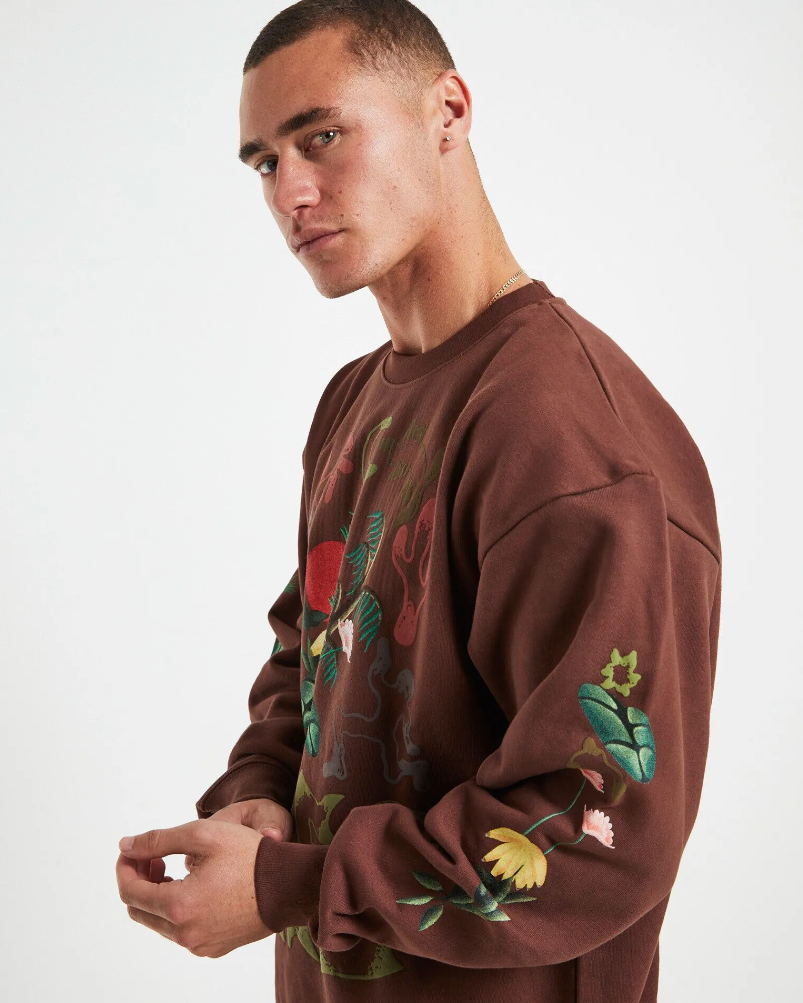 life_cycle_crewneck_jumpe_4.webp Flash Sale MARKET Life Cycle Crewneck Jumper In Acorn Brown