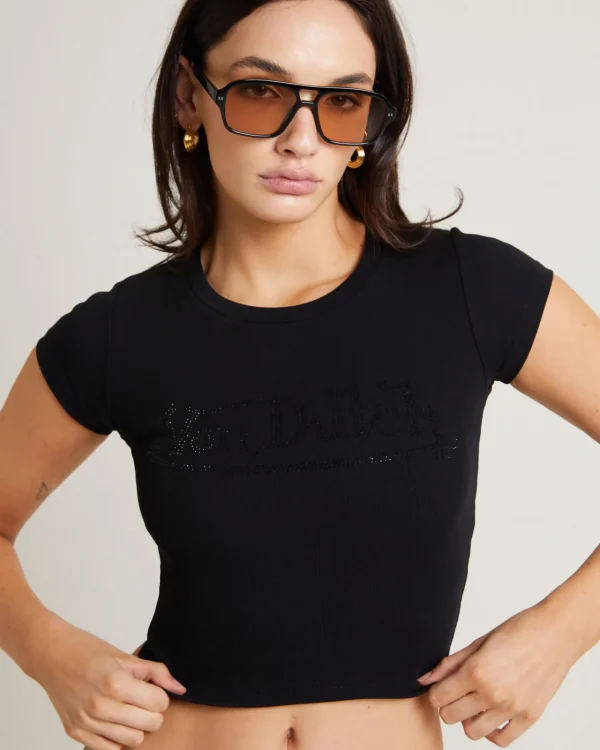 Store VON DUTCH Logo Baby Tee