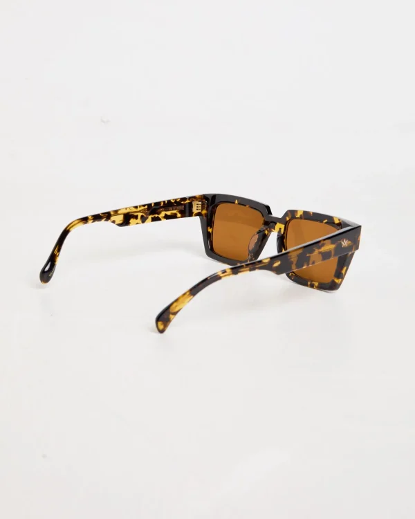 Outlet AM EYEWEAR Lukie Large Sunglasses In Seventies Tort