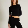 Best Sale GENERAL PANTS CO. BASICS Luxe Knitted Long Sleeve Top In Black