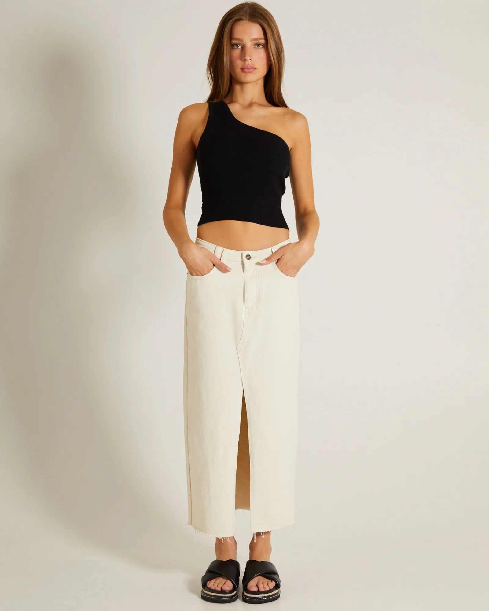 luxe_knitted_one_shoulder_2-2.webp Fashion GENERAL PANTS CO. BASICS Luxe Knitted One Shoulder Top In Black