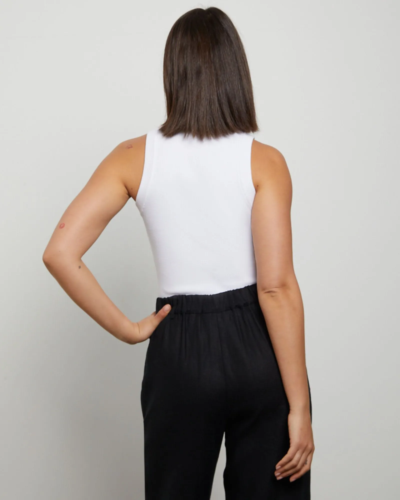 luxe_knitted_tank_top_in__1.webp Online GENERAL PANTS CO. BASICS Luxe Knitted Tank Top In White