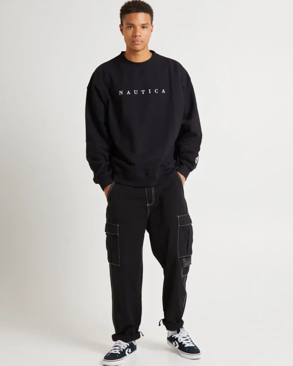 Fashion NAUTICA Lynche Sweatshirt Black