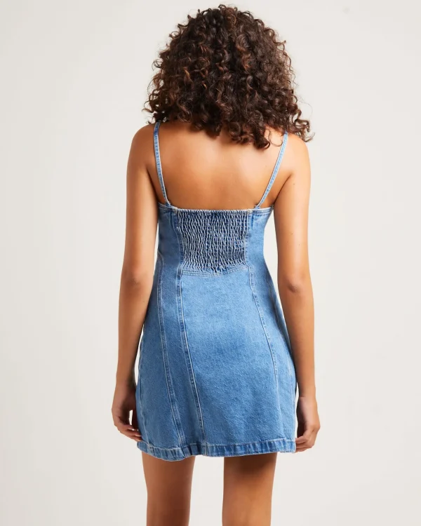 Cheap LEVIS Malene Bustier Mini Denim Dress No Filter 2